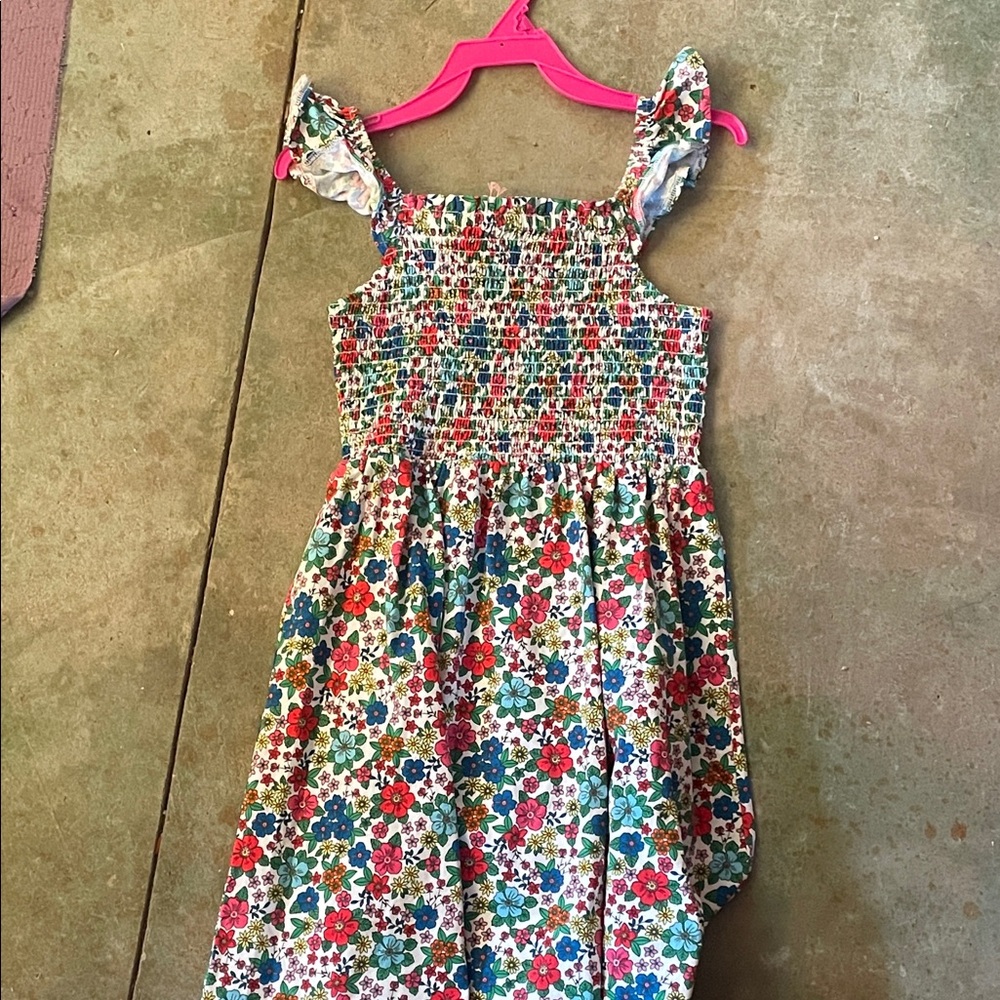 Boden Multicolor Floral Kids Dress size 8/9